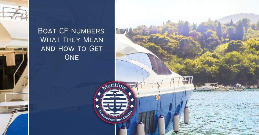 Boat CF numbers