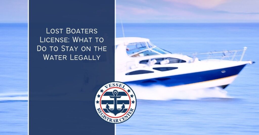 Lost Boaters License
