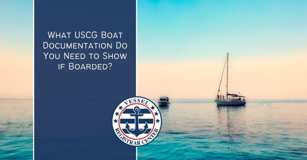 USCG Boat Documentation