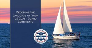 US Coast Guard Certificate
