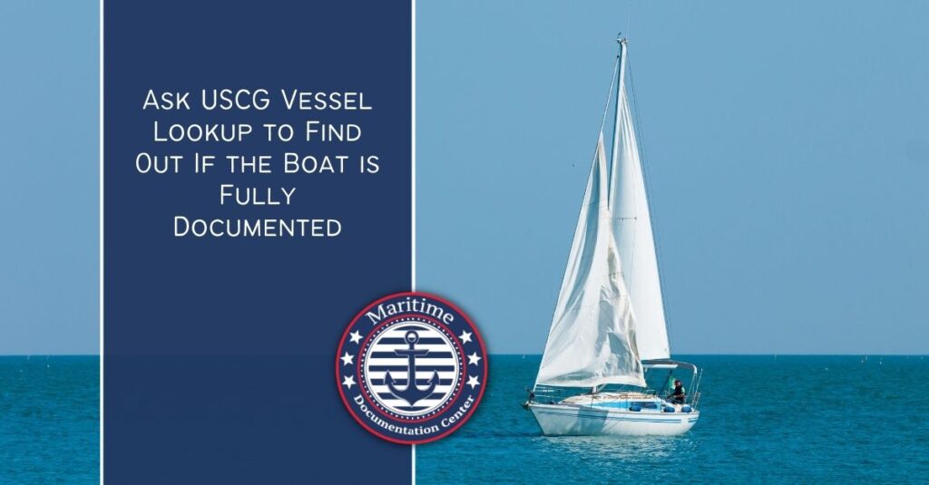 USCG vessel lookup