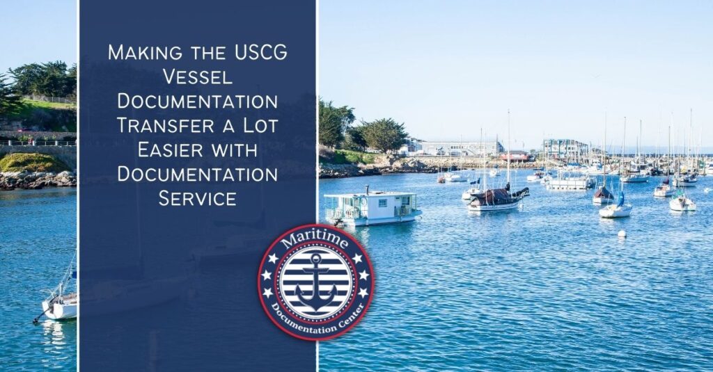USCG vessel documentation transfer