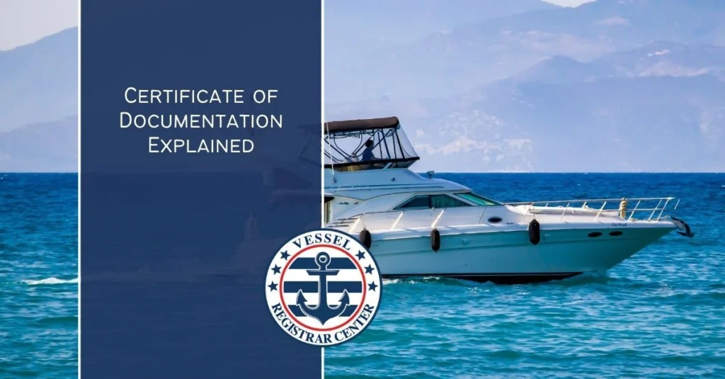 Certificate of Documentation Explained