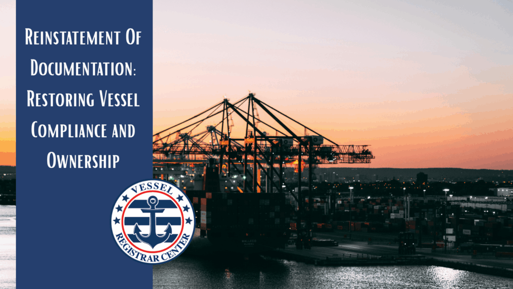 Reinstatement Of Documentation