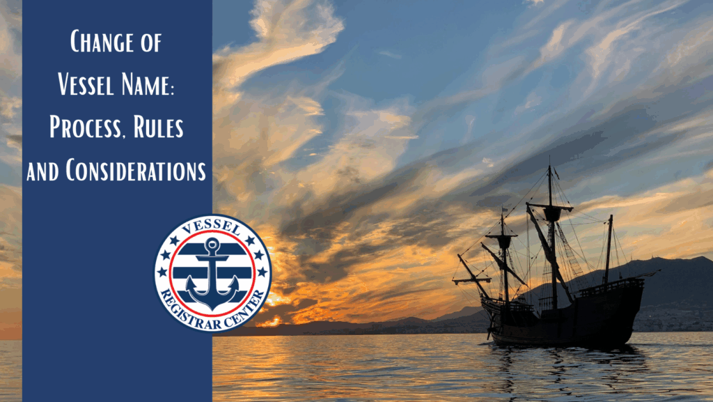 Change of Vessel Name