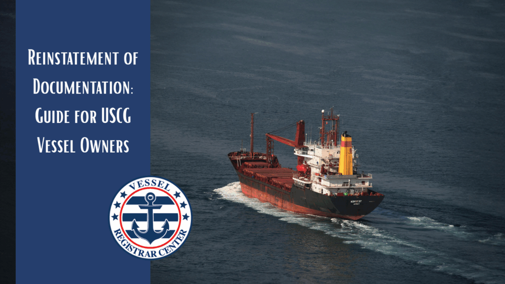 Reinstatement of Documentation