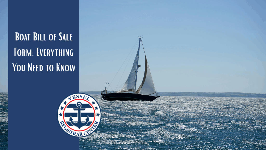 Boat Bill of Sale Form